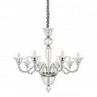 подвесная люстра ideal lux brigitta sp8 trasparente в Сыктывкаре