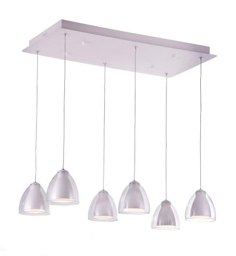 подвесная люстра idlamp mirella 394/6-ledwhite в Сыктывкаре