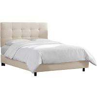 кровать двуспальная 180х200 белая alice tufted talc в Сыктывкаре
