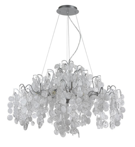 подвесная люстра crystal lux tenerife sp9 silver в Сыктывкаре
