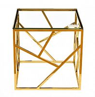 стол журнальный gold золотой, прозрачный в Сыктывкаре