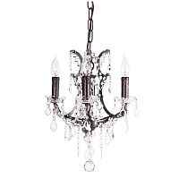 люстра 19th c. rococo iron & clear crystal round vol.i бронза в Сыктывкаре
