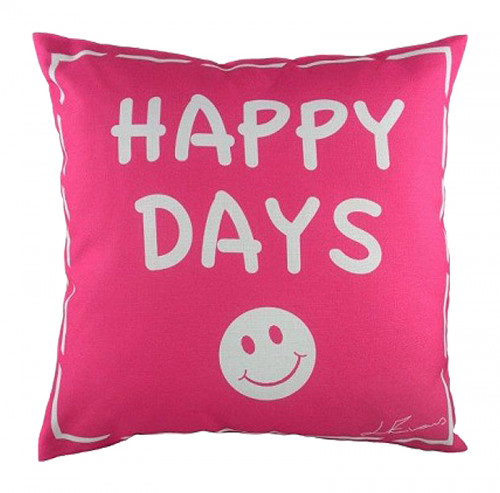 подушка с надписью happy days в Сыктывкаре
