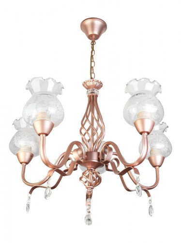 подвесная люстра toplight kelli tl5680d-05pg в Сыктывкаре