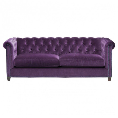 диван chesterfield 2.0 прямой фиолетовый в Сыктывкаре