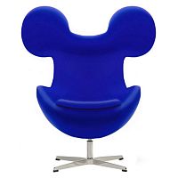 кресло egg mickey синее в Сыктывкаре