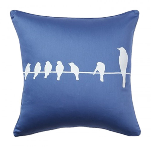 подушка с птичками birdies on a wire diamond-blue в Сыктывкаре