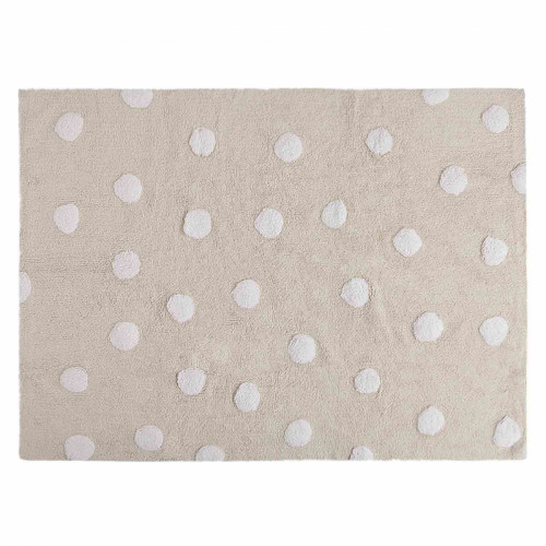 ковер polka dots бежевый-белый в Сыктывкаре