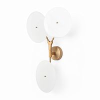 настенный светильник branching discs белый в Сыктывкаре