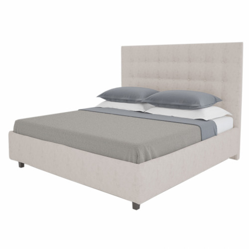 кровать большая 200х200 royal black серая в Сыктывкаре