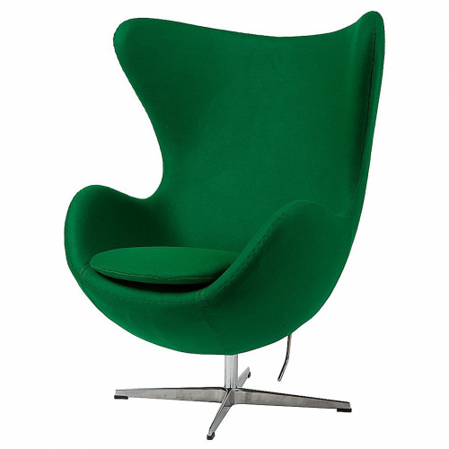 кресло egg chair кашемир зеленое в Сыктывкаре