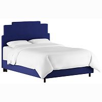 кровать двуспальная 160x200 синяя paxton bed light blue в Сыктывкаре